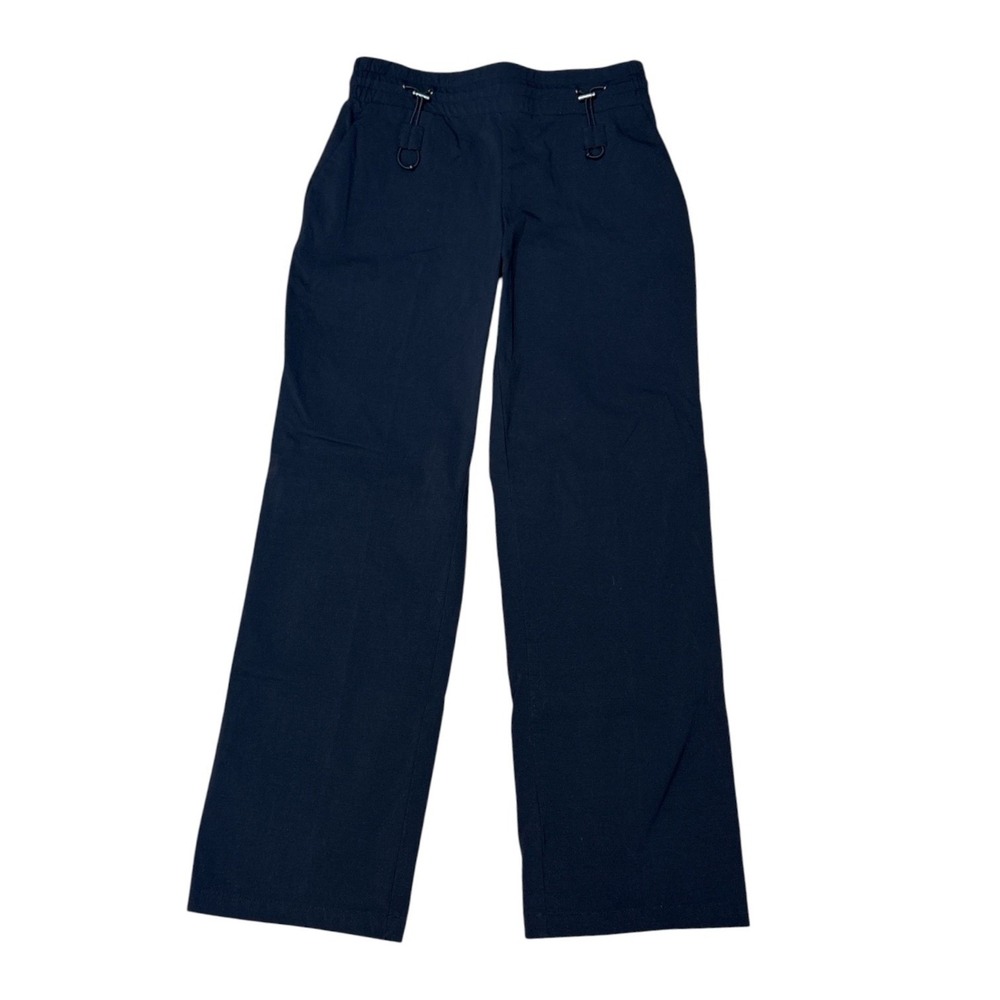 Halara Black High Waisted Bungee Toggle Pants, Small, Hiking, Parachute Pants